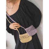 透かし編みミニショルダーバッグ | Ungrid | 詳細画像1 