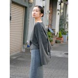 オーガビッツコットンジップデザインロンTee | Ungrid | 詳細画像3 