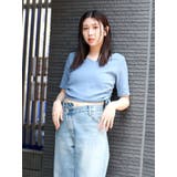 サイドギャザーショートTee | Ungrid | 詳細画像14 