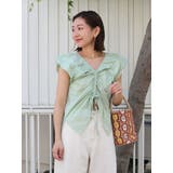 フロントギャザーブラウス | Ungrid | 詳細画像13 