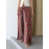 ペイズリーラップパンツ | Ungrid | 詳細画像1 