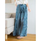 ペイズリーラップパンツ | Ungrid | 詳細画像3 