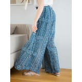 ペイズリーラップパンツ | Ungrid | 詳細画像4 