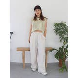 ナイロン混ラインパンツ | Ungrid | 詳細画像17 