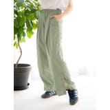 ナイロン混ラインパンツ | Ungrid | 詳細画像3 