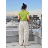 ナイロン混ラインパンツ | Ungrid | 詳細画像33 