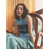 ブルー | ウォッシュカラータンクトップ | Ungrid