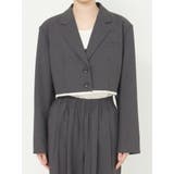 カットオフデザインショートジャケット | Ungrid | 詳細画像34 