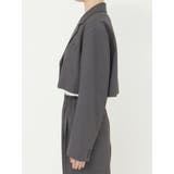 カットオフデザインショートジャケット | Ungrid | 詳細画像35 