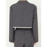 カットオフデザインショートジャケット | Ungrid | 詳細画像36 