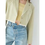 カットオフデザインショートジャケット | Ungrid | 詳細画像9 