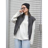 ノースリデザインルーズベスト | Ungrid | 詳細画像21 