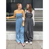 サイドオープンデニムサロペット | Ungrid | 詳細画像18 