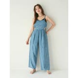 サイドオープンデニムサロペット | Ungrid | 詳細画像2 