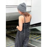 サイドオープンデニムサロペット | Ungrid | 詳細画像21 