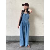 サイドオープンデニムサロペット | Ungrid | 詳細画像22 