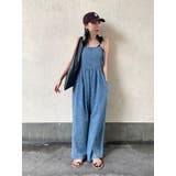 サイドオープンデニムサロペット | Ungrid | 詳細画像23 