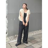 サイドオープンデニムサロペット | Ungrid | 詳細画像32 