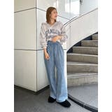 サイドオープンデニムサロペット | Ungrid | 詳細画像33 