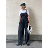 サイドオープンデニムサロペット | Ungrid | 詳細画像35 