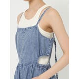 サイドオープンデニムサロペット | Ungrid | 詳細画像40 