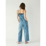 サイドオープンデニムサロペット | Ungrid | 詳細画像6 