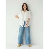 ショルダーデザインビッグシャツ | Ungrid | 詳細画像13 