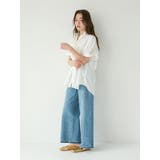 ショルダーデザインビッグシャツ | Ungrid | 詳細画像14 