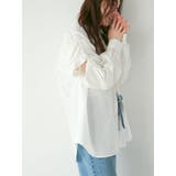 ショルダーデザインビッグシャツ | Ungrid | 詳細画像6 