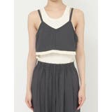 カットオフデザインビスチェ | Ungrid | 詳細画像26 