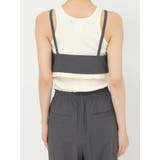 カットオフデザインビスチェ | Ungrid | 詳細画像28 