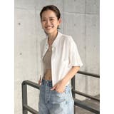 オフホワイト | シアービックハーフスリーブシャツ | Ungrid