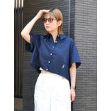 刺繍ハーフスリーブシャツ | Ungrid | 詳細画像16 