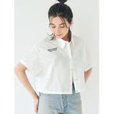 刺繍ハーフスリーブシャツ | Ungrid | 詳細画像2 