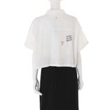 刺繍ハーフスリーブシャツ | Ungrid | 詳細画像29 