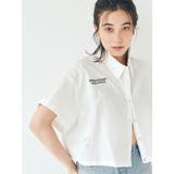 刺繍ハーフスリーブシャツ | Ungrid | 詳細画像3 