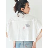 刺繍ハーフスリーブシャツ | Ungrid | 詳細画像4 