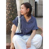 【WEB限定】ハーフスリーブチェックルーズシャツ | Ungrid | 詳細画像10 