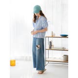 ギャザーデザインハーフスリーブシャツ | Ungrid | 詳細画像15