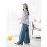 ギャザーデザインハーフスリーブシャツ | Ungrid | 詳細画像16