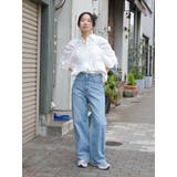 ギャザーデザインハーフスリーブシャツ | Ungrid | 詳細画像24