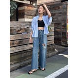 ギャザーデザインハーフスリーブシャツ | Ungrid | 詳細画像35