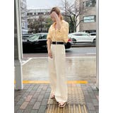 ギャザーデザインハーフスリーブシャツ | Ungrid | 詳細画像48