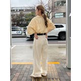 ギャザーデザインハーフスリーブシャツ | Ungrid | 詳細画像49