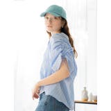 ギャザーデザインハーフスリーブシャツ | Ungrid | 詳細画像8