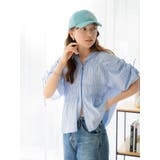 ギャザーデザインハーフスリーブシャツ | Ungrid | 詳細画像9