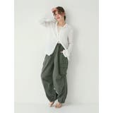 ジップデザインミリタリーパンツ | Ungrid | 詳細画像24 