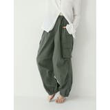 カーキ | ジップデザインミリタリーパンツ | Ungrid