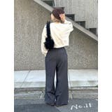 カットオフデザインラフタックパンツ | Ungrid | 詳細画像10 