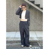 カットオフデザインラフタックパンツ | Ungrid | 詳細画像11 